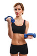 Woman doing workout