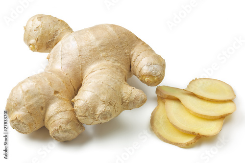 Foto: Ginger Root Sliced Ginger Root Sliced