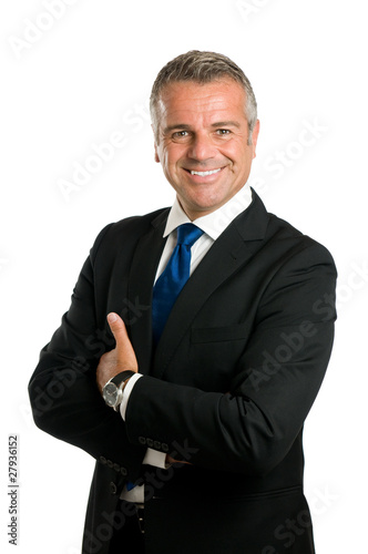 Photo: Smiling mature businessman Smiling mature businessman