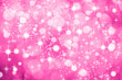 Illustration: Hintergrund Pink Glitzer Sterne Hintergrund Pink Glitzer Sterne