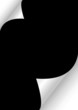 Illustration: Black and white paper Black and white paper