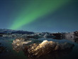 Ice and aurora.