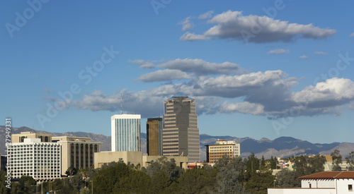 Photo: Cityscape of Tucson downtown, AZ Cityscape of Tucson downtown, AZ