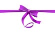 Illustration: Schleife violett Schleife violett