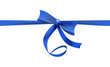 Illustration: Schleife blau Schleife blau