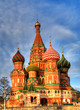 St. Basil's Cathedral on Red square, Moscow, Russia