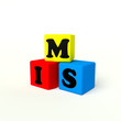 alphabet 5 color blocks