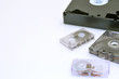 alte Technik: Tapes für Video und Audio