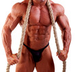 bodybuilder posing