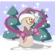 Snowman color 23 Snowman color 23