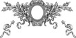 One Color Ornate Heraldry Frame And Stripes One Color Ornate Heraldry Frame And Stripes