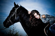 Image : on a horseback