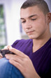 man with mobile phone