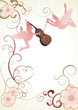 Woman playing the violin