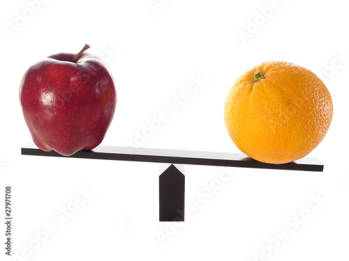 Photo: Compare Apples to Oranges Heavy metaphor Compare Apples to Oranges Heavy metaphor