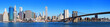 New York City Manhattan skyline panorama