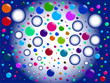 bubbles background - vector bubbles background - vector