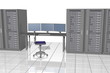 Illustration: Servermonitoring Servermonitoring