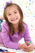 Child with Paint