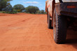 4WD auf Outback Sandpiste
