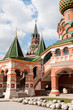 St. Basil's Cathedral in Moscow on red square