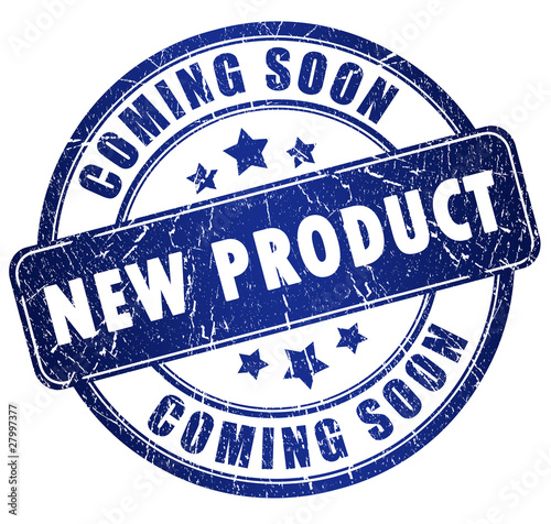 Illustration: New product stamp New product stamp