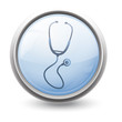 Symbole médical stéthoscope Symbole médical stéthoscope