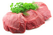 Meat with greens