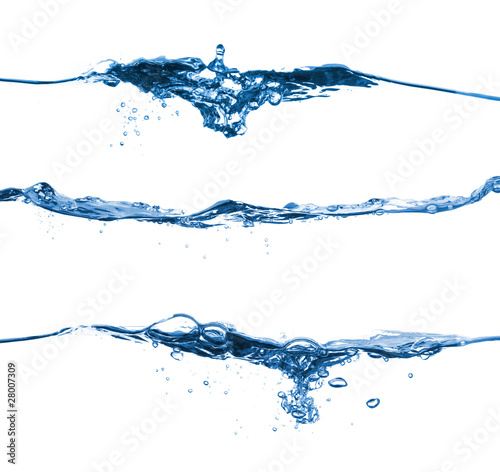 Foto: Set of water splashing Set of water splashing