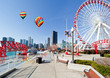 The Chicago Skyline and Navy Pier