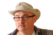 Older man in hat