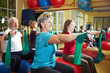 Photo: Training mit Gymnastikband Training mit Gymnastikband