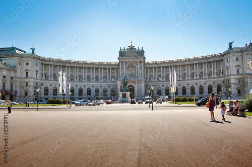 Photo: Hofburg in Vienna, Austria Hofburg in Vienna, Austria