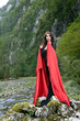 beauty woman in dress