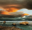 Sea sunset
