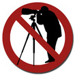 Illustration: photographer not allowed photographer not allowed