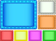 color picture frame.