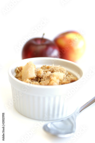 Photo: Apple crumble Apple crumble