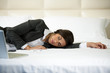 Asleep Businesswoman