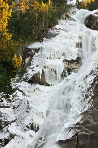 Foto: Shannon falls in winter Shannon falls in winter