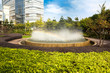 Multi-jet fountain in Garden