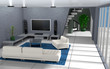 Intérieur d'appartement moderne