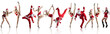 Santas Clause dancer