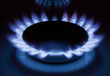 Flame of gas