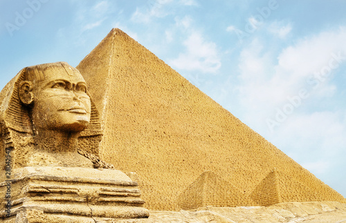 Photo: Sphinx and The Pyramid Sphinx and The Pyramid