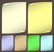 collection color paper