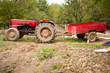 Photo: Old beaten tractor Old beaten tractor