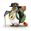 3d Intrepid Penguin goes forth