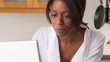 Young woman on laptop
