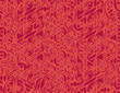 abstract seamless floral background